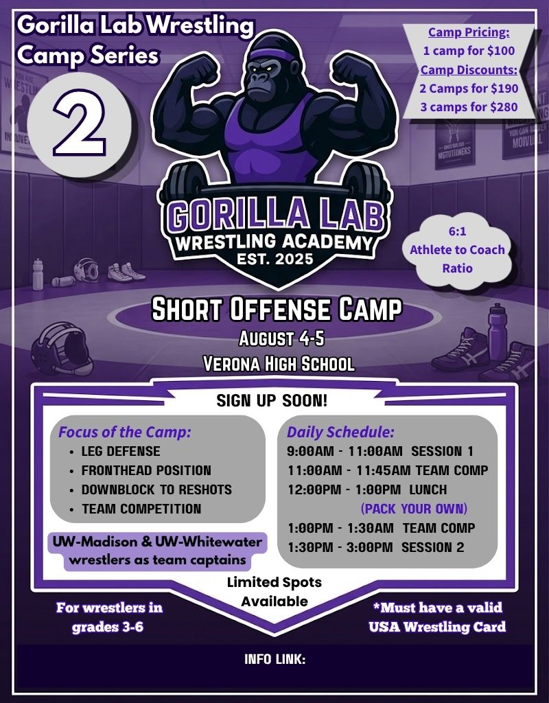 Short Offense Camp flyer